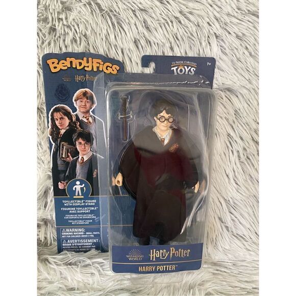 Harry Potter Bendyfigs Collectible Toy with Stsnd - Picture 1 of 4